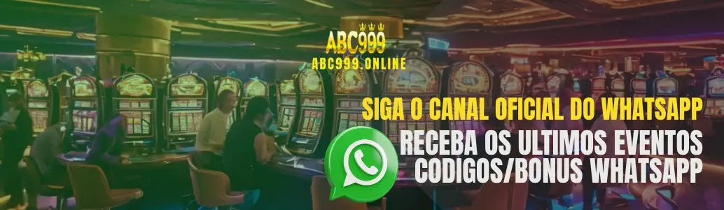 Canal oficial do WhatsApp do ABC999 cassino.