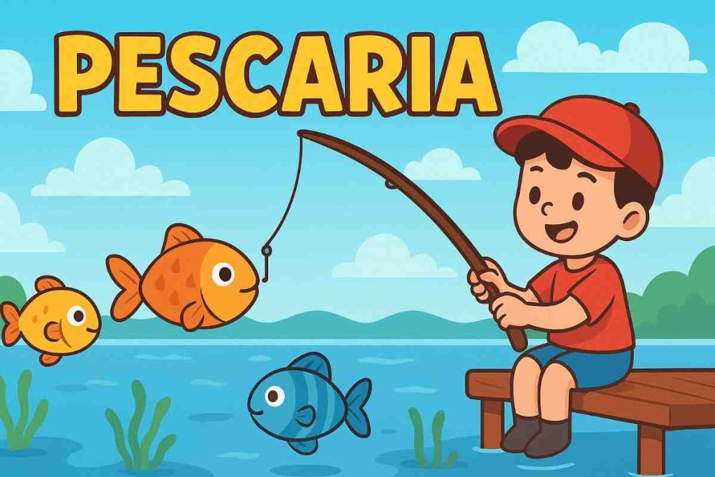 Tela inicial do jogo de pescaria no ABC999 app